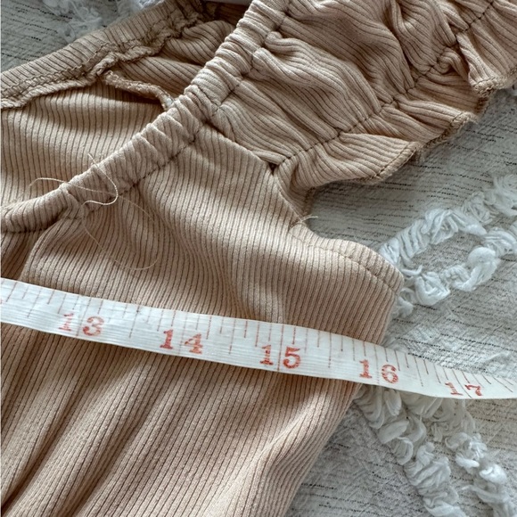 NWT Verge Girl VG Ruched Nude Mini Dress 6 S - Picture 8 of 9